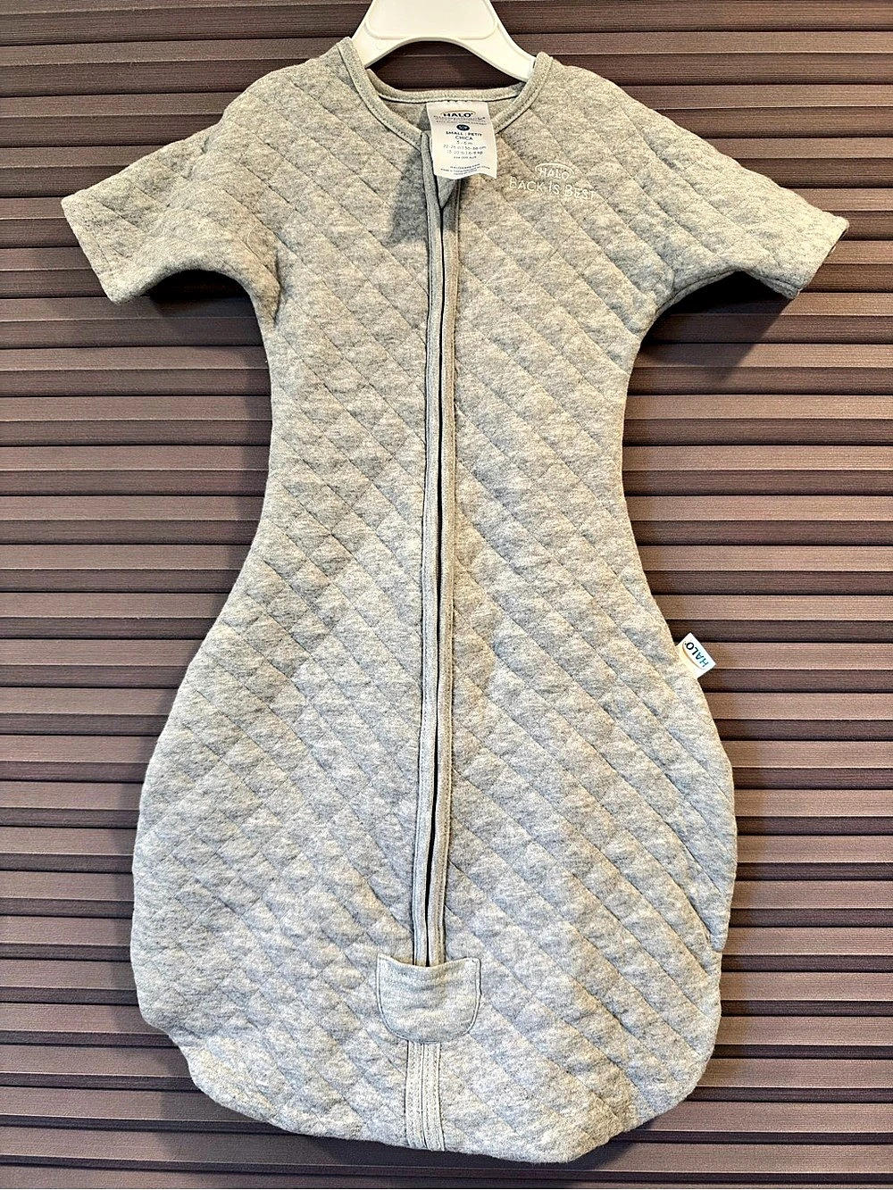Never worn, cozy & soft! HALO Easy Transition SleepSack / Wearable Blanket 3-6M